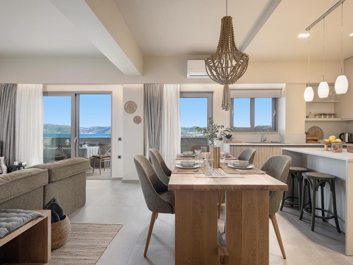 Emmanuel'S Sea View Luxury Apartment Kissamos Luaran gambar