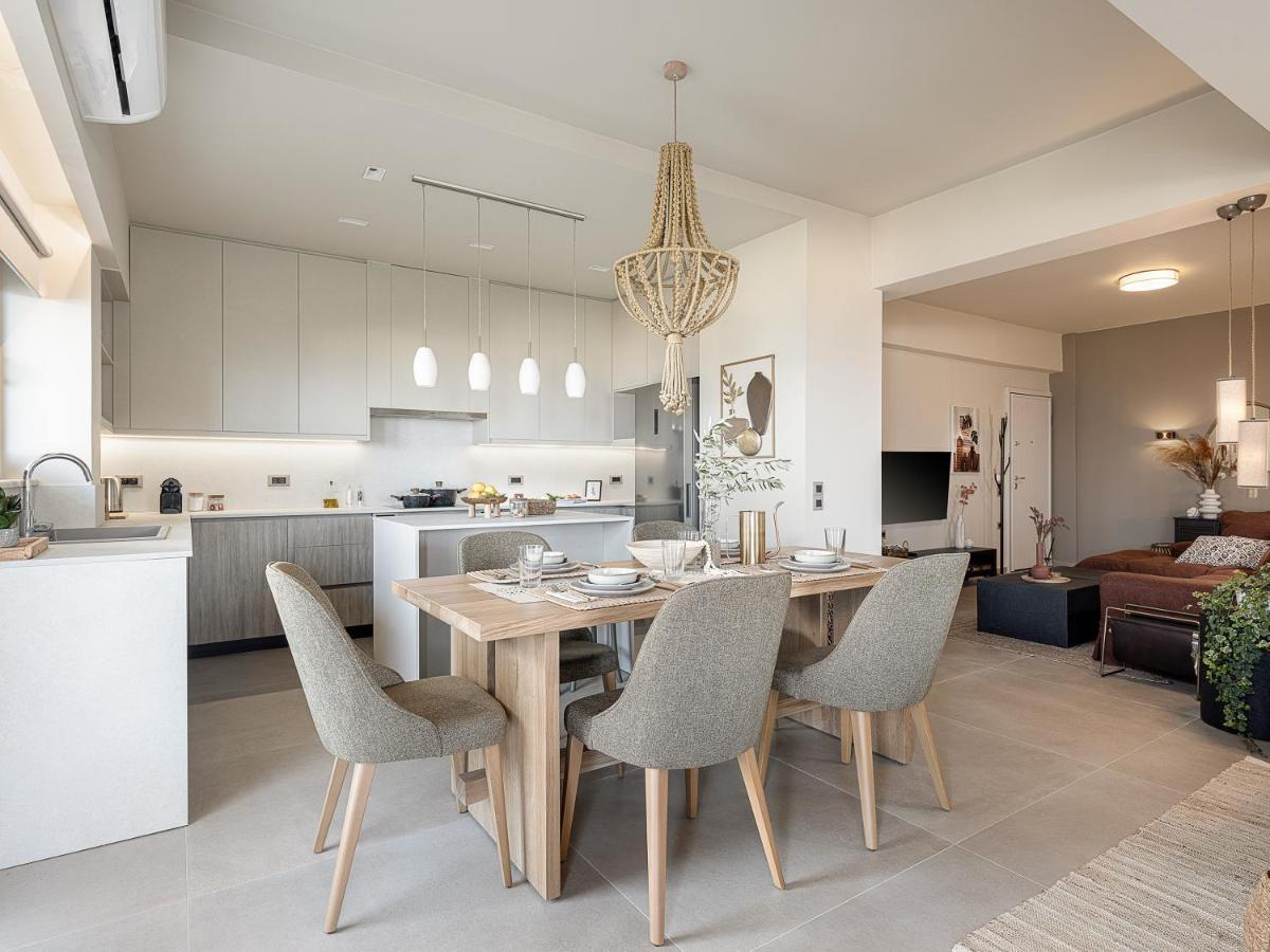 Emmanuel'S Sea View Luxury Apartment Kissamos Luaran gambar